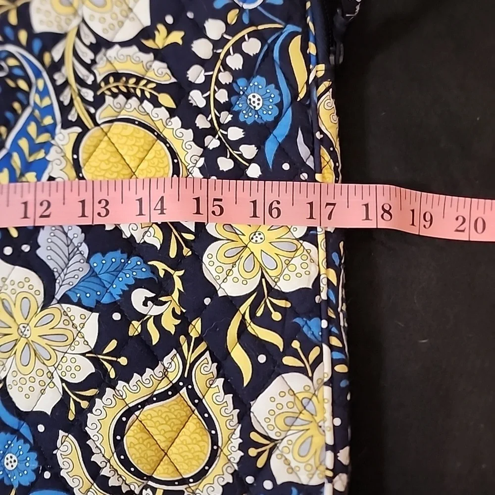 Vera Bradley Elephant Blue and Yellow Laptop Case - Picture 6 of 7